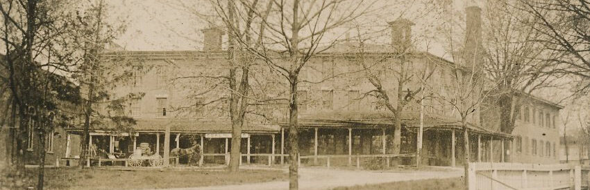 Pentagon building, being torn down, ca. 1880